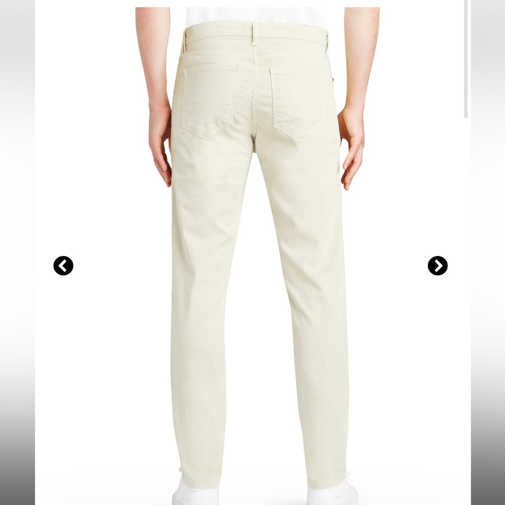 MON FRERE Brando‎ Parisian Luxe Slim Fit Khaki Pants - Picture 2 of 8